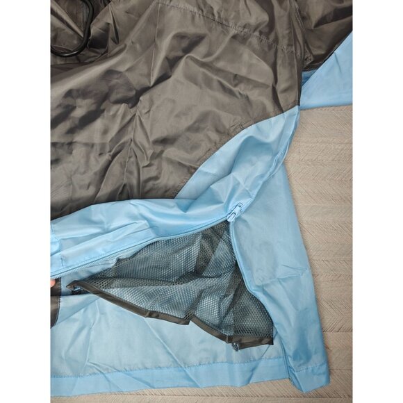Disney Parks Resort Windbreaker Rain Jacket Packable Vented XL/XXL Blue Gray - Picture 3 of 9